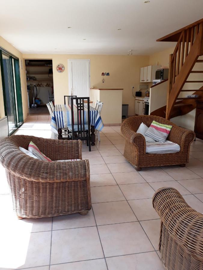 Maison Avec Jardin Et Plage De Sable Fin Accessible A Pied A 300M Saint-Coulomb Buitenkant foto